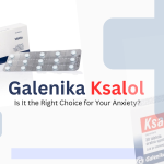 What is the use of Ksalol 1mg in the treatment of anxiety disorders?